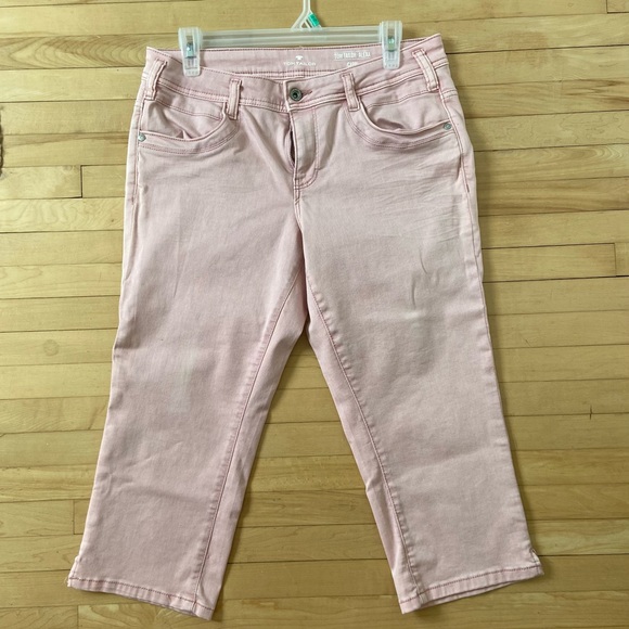 Tom Tailor Pink Denim Capri - Picture 3 of 4